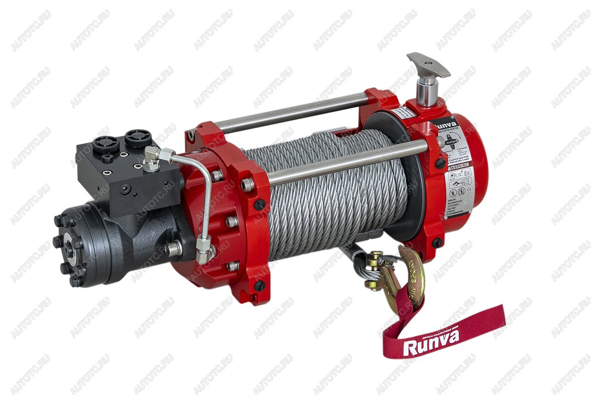 99 719 р. Лебёдка гидравлическая Runva 15000 lbs 6800 кг RUNVA hwn15000iyd  с доставкой в г. Керчь