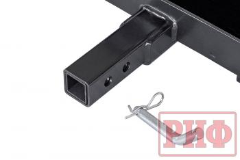 62 479 р. Лебёдка переносная РИФ 9000SR c квадратом для фаркопа и проводами в сборе, синтетический трос (облегченная) РИФ ewg9000usr-kit3  с доставкой в г. Керчь. Увеличить фотографию 5