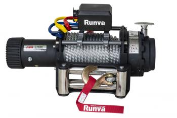 81 149 р. Лебёдка электрическая (индустр.) 24V Runva 17500 lbs 7960 кг RUNVA ewn17500s24v  с доставкой в г. Керчь. Увеличить фотографию 1