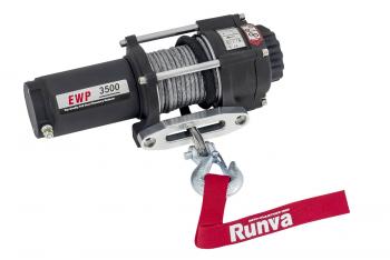 17 799 р. Лебёдка электрическая 12V Runva 3500A lbs 1588 кг (синтетический трос) RUNVA ewp3500asr  с доставкой в г. Керчь. Увеличить фотографию 15