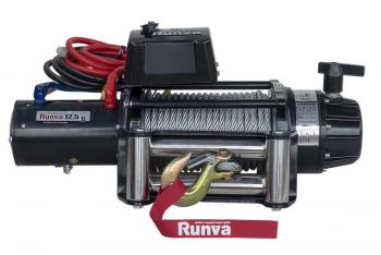 Лебёдка электрическая 24V Runva 12500 lbs 5670 кг (влагозащищенная) RUNVA ewb12500s24v