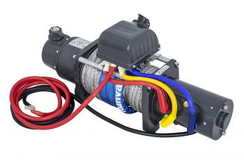 64 169 р. Лебёдка электрическая двухскоростная 12V Runva 10000 lbs 4500 кг (синтетический трос) RUNVA ewd10000ssr  с доставкой в г. Керчь. Увеличить фотографию 4