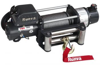 63 229 р. Лебёдка электрическая двухскоростная 12V Runva 8000 lbs 3629 кг RUNVA ewd8000u  с доставкой в г. Керчь. Увеличить фотографию 1