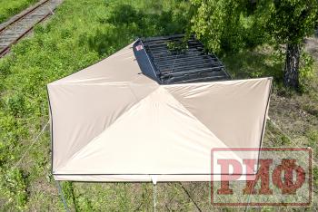 24 599 р. Маркиза автомобильная РИФ веерная 2,5х2,0 м (левая) РИФ rifavf062020601  с доставкой в г. Керчь. Увеличить фотографию 1