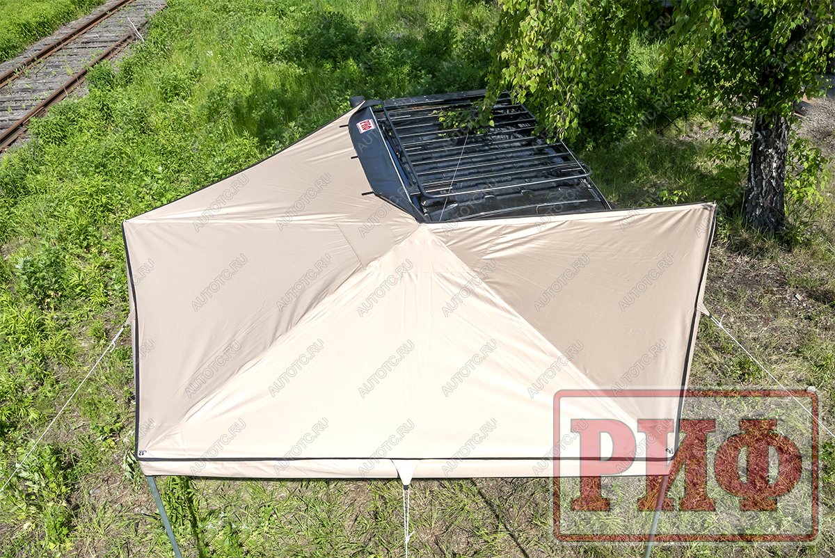 24 599 р. Маркиза автомобильная РИФ веерная 2,5х2,0 м (левая) РИФ rifavf062020601  с доставкой в г. Керчь
