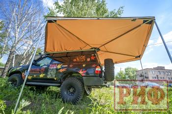 24 599 р. Маркиза автомобильная РИФ веерная 2,5х2,0 м (левая) РИФ rifavf062020601  с доставкой в г. Керчь. Увеличить фотографию 14