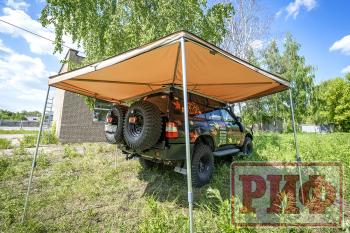 24 639 р. Маркиза автомобильная РИФ веерная 2,5х2,0 м (правая) РИФ rifavf062020602  с доставкой в г. Керчь. Увеличить фотографию 22