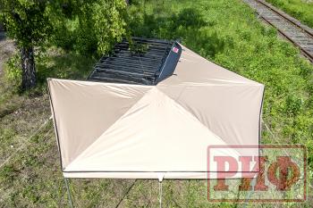 24 639 р. Маркиза автомобильная РИФ веерная 2,5х2,0 м (правая) РИФ rifavf062020602  с доставкой в г. Керчь. Увеличить фотографию 1