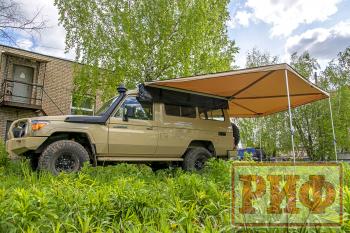 28 319 р. Маркиза автомобильная РИФ веерная 2,5х2,5 м (левая) РИФ rifavf062525601  с доставкой в г. Керчь. Увеличить фотографию 9