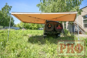 33 499 р. Маркиза автомобильная РИФ веерная 2.5х3,0 м (левая) РИФ rifavf063030601  с доставкой в г. Керчь. Увеличить фотографию 14