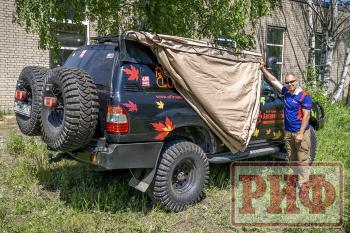 33 499 р. Маркиза автомобильная РИФ веерная 2.5х3,0 м (правая) РИФ rifavf063030602  с доставкой в г. Керчь. Увеличить фотографию 10