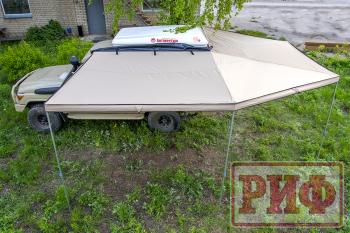 33 649 р. Маркиза автомобильная РИФ комбинированная (прямоугольная с веерной частью) 2,5 х2.5 м (левая) РИФ rifavf072525601  с доставкой в г. Керчь. Увеличить фотографию 23