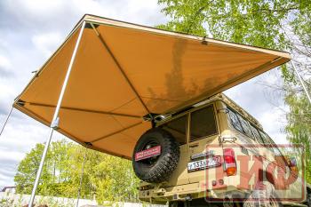 33 649 р. Маркиза автомобильная РИФ комбинированная (прямоугольная с веерной частью) 2,5 х2.5 м (левая) РИФ rifavf072525601  с доставкой в г. Керчь. Увеличить фотографию 12