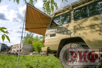 33 649 р. Маркиза автомобильная РИФ комбинированная (прямоугольная с веерной частью) 2,5 х2.5 м (левая) РИФ rifavf072525601  с доставкой в г. Керчь. Увеличить фотографию 7