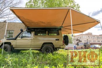 33 649 р. Маркиза автомобильная РИФ комбинированная (прямоугольная с веерной частью) 2,5 х2.5 м (левая) РИФ rifavf072525601  с доставкой в г. Керчь. Увеличить фотографию 3
