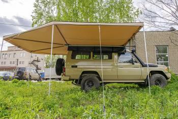 33 649 р. Маркиза автомобильная РИФ комбинированная (прямоугольная с веерной частью) 2,5х2,5 м (правая) РИФ rifavf072525602  с доставкой в г. Керчь. Увеличить фотографию 14