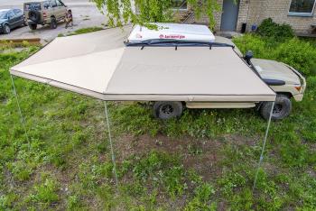 33 649 р. Маркиза автомобильная РИФ комбинированная (прямоугольная с веерной частью) 2,5х2,5 м (правая) РИФ rifavf072525602  с доставкой в г. Керчь. Увеличить фотографию 10