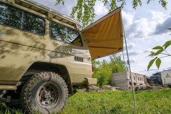 33 649 р. Маркиза автомобильная РИФ комбинированная (прямоугольная с веерной частью) 2,5х2,5 м (правая) РИФ rifavf072525602  с доставкой в г. Керчь. Увеличить фотографию 3
