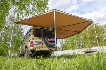 33 649 р. Маркиза автомобильная РИФ комбинированная (прямоугольная с веерной частью) 2,5х2,5 м (правая) РИФ rifavf072525602  с доставкой в г. Керчь. Увеличить фотографию 20