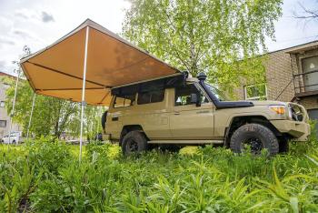 33 649 р. Маркиза автомобильная РИФ комбинированная (прямоугольная с веерной частью) 2,5х2,5 м (правая) РИФ rifavf072525602  с доставкой в г. Керчь. Увеличить фотографию 17