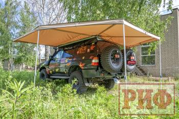 26 079 р. Маркиза автомобильная РИФ комбинированная (прямоугольная с веерной частью) 2,5х2,0 м (левая) РИФ rifavf072020601  с доставкой в г. Керчь. Увеличить фотографию 22