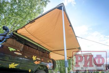 26 079 р. Маркиза автомобильная РИФ комбинированная (прямоугольная с веерной частью) 2,5х2,0 м (левая) РИФ rifavf072020601  с доставкой в г. Керчь. Увеличить фотографию 10