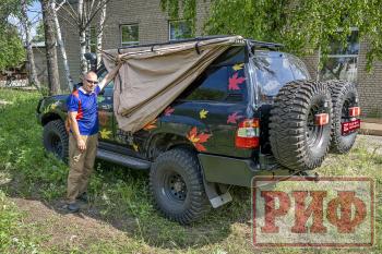 26 079 р. Маркиза автомобильная РИФ комбинированная (прямоугольная с веерной частью) 2,5х2,0 м (левая) РИФ rifavf072020601  с доставкой в г. Керчь. Увеличить фотографию 19