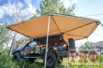 26 079 р. Маркиза автомобильная РИФ комбинированная (прямоугольная с веерной частью) 2,5х2,0 м (левая) РИФ rifavf072020601  с доставкой в г. Керчь. Увеличить фотографию 14