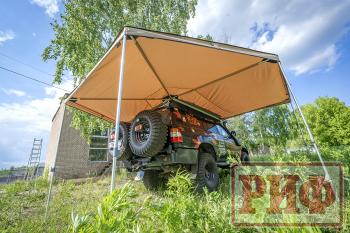 26 999 р. Маркиза автомобильная РИФ комбинированная (прямоугольная с веерной частью) 2,5х2,0 м (правая) РИФ rifavf072020602  с доставкой в г. Керчь. Увеличить фотографию 15
