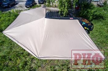 38 089 р. Маркиза автомобильная РИФ комбинированная (прямоугольная с веерной частью) 2.5х3.0 м (правая) РИФ rifavf073030602  с доставкой в г. Керчь. Увеличить фотографию 21