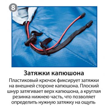 3 999 р. Мешок спальный BTrace Broad (Правый,СерыйСиний), (ТК: 0C) BTrace s0568  с доставкой в г. Керчь. Увеличить фотографию 12