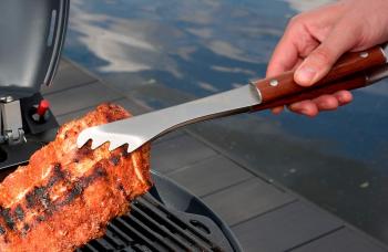 1 119 р. Набор для барбекю СОЮЗГРИЛЬ (щипцы, лопатка) O-GRILL grillset-2  с доставкой в г. Керчь. Увеличить фотографию 2