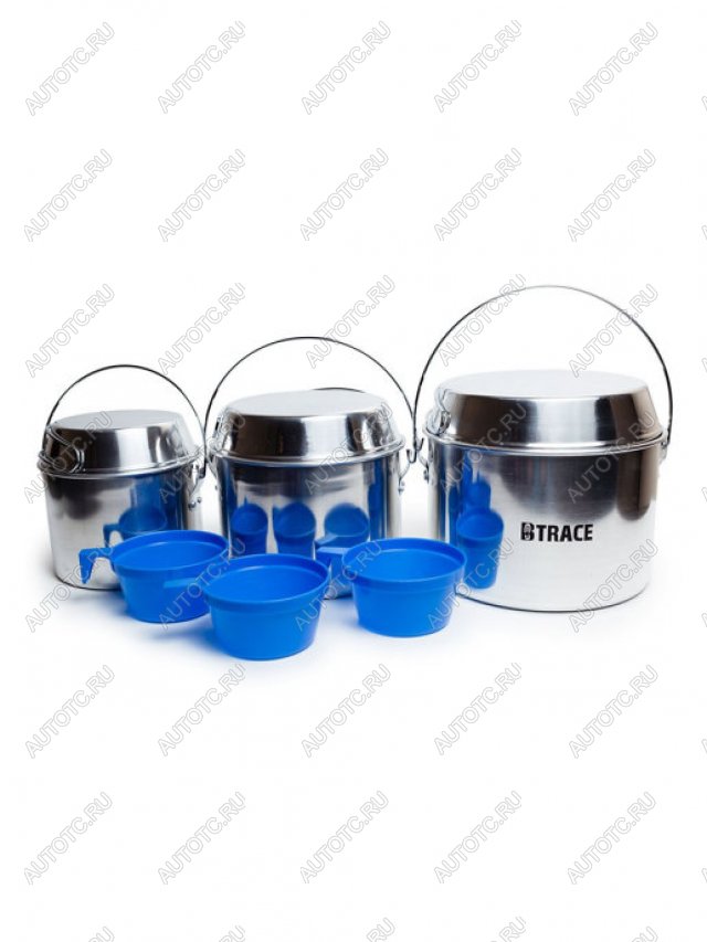 3 219 р. Набор посуды Btrace 3-4 персоны BTrace с0123  с доставкой в г. Керчь