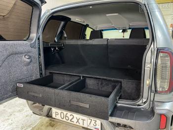 9 699 р. Органайзер в багажник "Классик" для Chevrolet Niva РФ шнкл  с доставкой в г. Керчь. Увеличить фотографию 3
