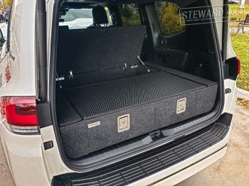 34 999 р. Органайзер в багажник "Премиум" для Toyota Land Cruiser 300 (5-ти местн. комплектации) РФ тлк300прем5  с доставкой в г. Керчь. Увеличить фотографию 5