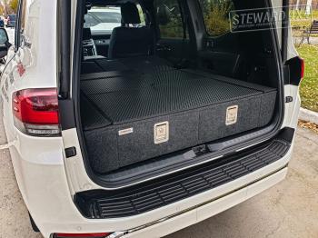 34 999 р. Органайзер в багажник "Премиум" для Toyota Land Cruiser 300 (5-ти местн. комплектации) РФ тлк300прем5  с доставкой в г. Керчь. Увеличить фотографию 3
