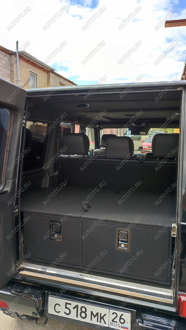 22 999 р. Органайзер в багажник для Mercedes-Benz G-Class (2 выдвижных ящика) Автопол 063-002  с доставкой в г. Керчь