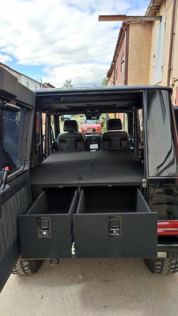 22 999 р. Органайзер в багажник для Mercedes-Benz G-Class (2 выдвижных ящика) Автопол 063-002  с доставкой в г. Керчь. Увеличить фотографию 5