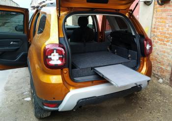 24 999 р. Органайзер в багажник для Renault Duster со столиком РФ 969-005  с доставкой в г. Керчь. Увеличить фотографию 2