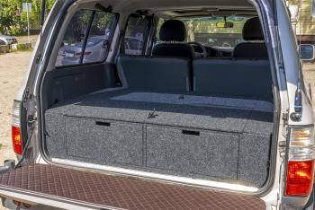 26 999 р. Органайзер в багажник для Toyota Land Cruiser 80 (2 выдвижных ящика+спальник) РФ 080-003  с доставкой в г. Керчь. Увеличить фотографию 14
