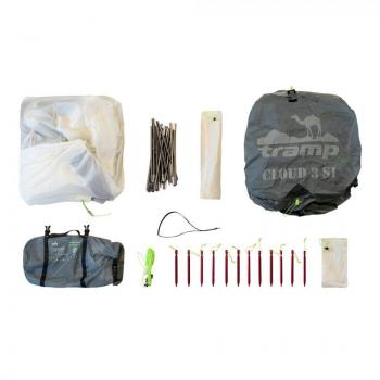 24 059 р. Палатка Tramp Cloud 3 Si (dark green) TRAMP trt-094  с доставкой в г. Керчь. Увеличить фотографию 6