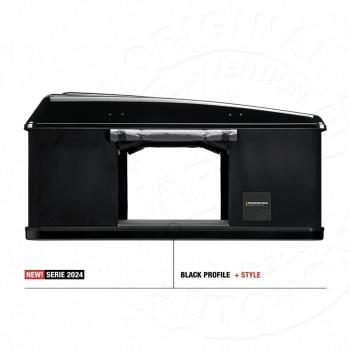 442 159 р. Палатка на крышу автомобиля AUTOHOME MAGGIOLINA GRAND TOUR LARGE 360 BLACK STORM, чёрный тент, лестница 215 мм AUTOHOME Zifer Italia S.r.l m360bs-17  с доставкой в г. Керчь. Увеличить фотографию 8