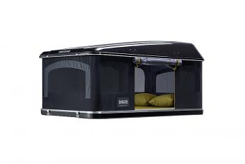 397 199 р. Палатка на крышу автомобиля AUTOHOME MAGGIOLINA GRAND TOUR SMALL 360 BLACK STORM, чёрный тент, лестница 215 мм AUTOHOME Zifer Italia S.r.l m360bs-15  с доставкой в г. Керчь. Увеличить фотографию 3
