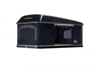 397 199 р. Палатка на крышу автомобиля AUTOHOME MAGGIOLINA GRAND TOUR SMALL 360 BLACK STORM, чёрный тент, лестница 215 мм AUTOHOME Zifer Italia S.r.l m360bs-15  с доставкой в г. Керчь. Увеличить фотографию 2