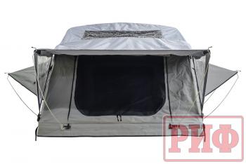 81 699 р. Палатка на крышу автомобиля РИФ Soft RT01-120, тент серый, 400 г, 120х240х115 РИФ rifrt0112080001  с доставкой в г. Керчь. Увеличить фотографию 4