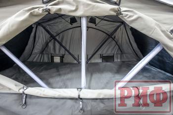 108 999 р. Палатка на крышу автомобиля РИФ Soft RT01-140, тент серый, 400 гр., 140х240х115 см, РИФ rifrt0114080001  с доставкой в г. Керчь. Увеличить фотографию 19