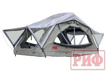 122 619 р. Палатка на крышу автомобиля РИФ Soft RT01-160, тент серый, 400 гр., 160х240х115 см, РИФ rifrt0116080001  с доставкой в г. Керчь. Увеличить фотографию 9