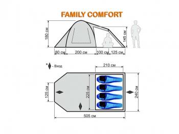 51 999 р. Палатка-автомат кемпинговая Maverick Family Comfort (бежевый  коричневый) Maverick Tent m-cb-096  с доставкой в г. Керчь. Увеличить фотографию 39