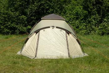 28 749 р. Палатка-автомат туристическая Maverick Comfort Solar Control (светло-коричневый  зеленый) Maverick Tent m-lws-064  с доставкой в г. Керчь. Увеличить фотографию 3