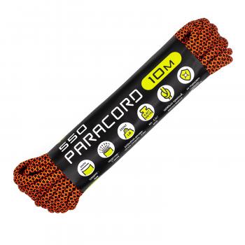 Паракорд 550 CORD nylon 10м (neon orange snake) CORD 550.n10.n.or.sn